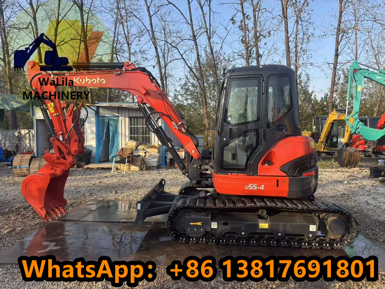 KUBOTA U55-4 - حفارة مصغرة: صور 4 KUBOTA U55-4 - حفارة مصغرة: صور 4