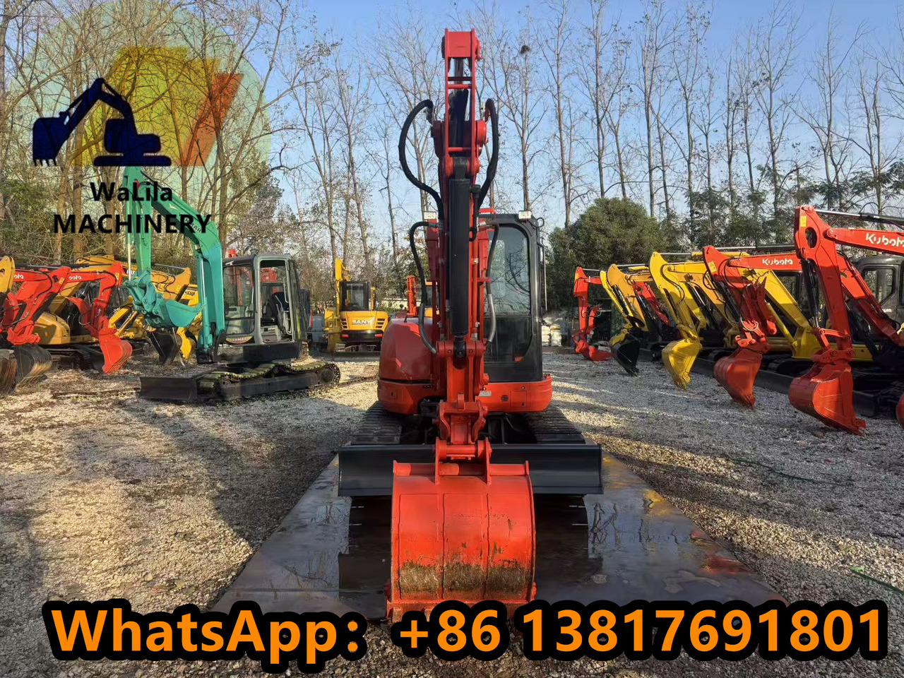 KUBOTA U55-4 - حفارة مصغرة: صور 2 KUBOTA U55-4 - حفارة مصغرة: صور 2
