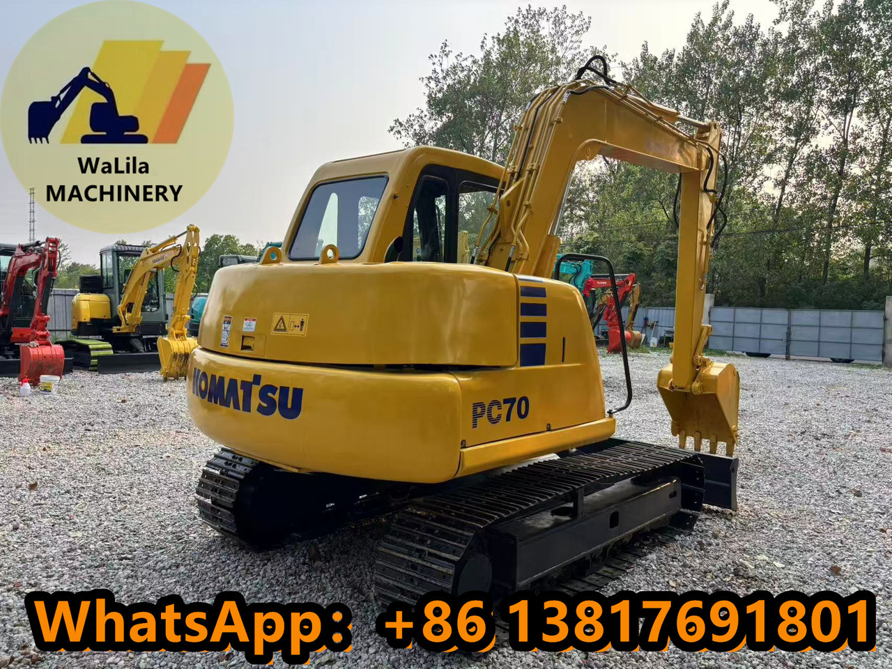 Komatsu 70-6 - حفارة مصغرة: صور 3 Komatsu 70-6 - حفارة مصغرة: صور 3