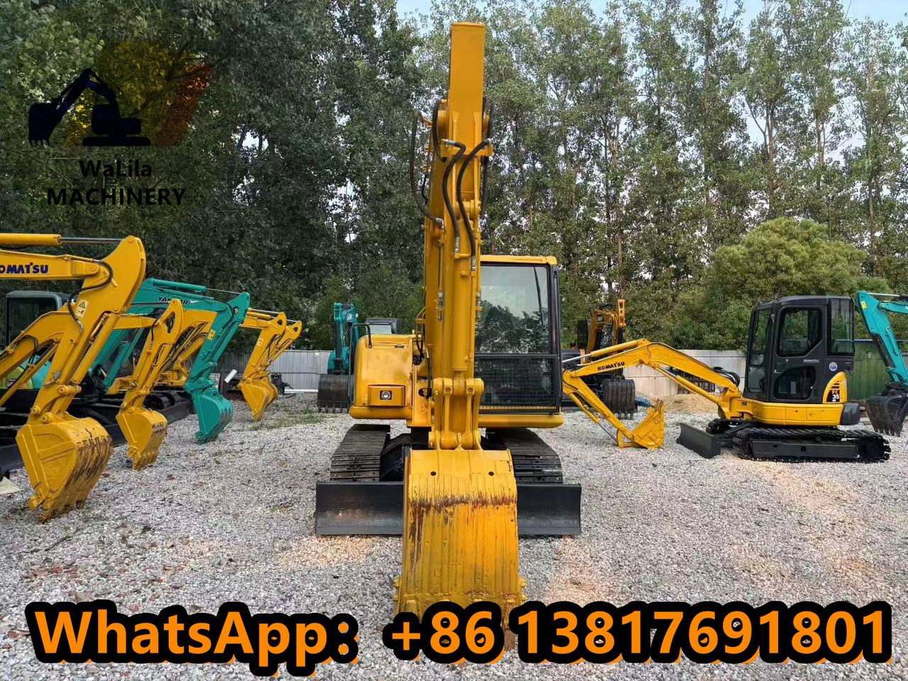 Komatsu 70-6 - حفارة مصغرة: صور 4 Komatsu 70-6 - حفارة مصغرة: صور 4