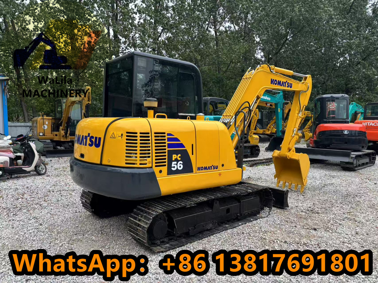 Komatsu PC 56-7 PC56-7 - حفارة مصغرة: صور 5 Komatsu PC 56-7 PC56-7 - حفارة مصغرة: صور 5