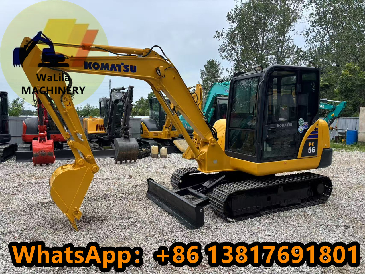 Komatsu PC 56-7 PC56-7 - حفارة مصغرة: صور 3 Komatsu PC 56-7 PC56-7 - حفارة مصغرة: صور 3