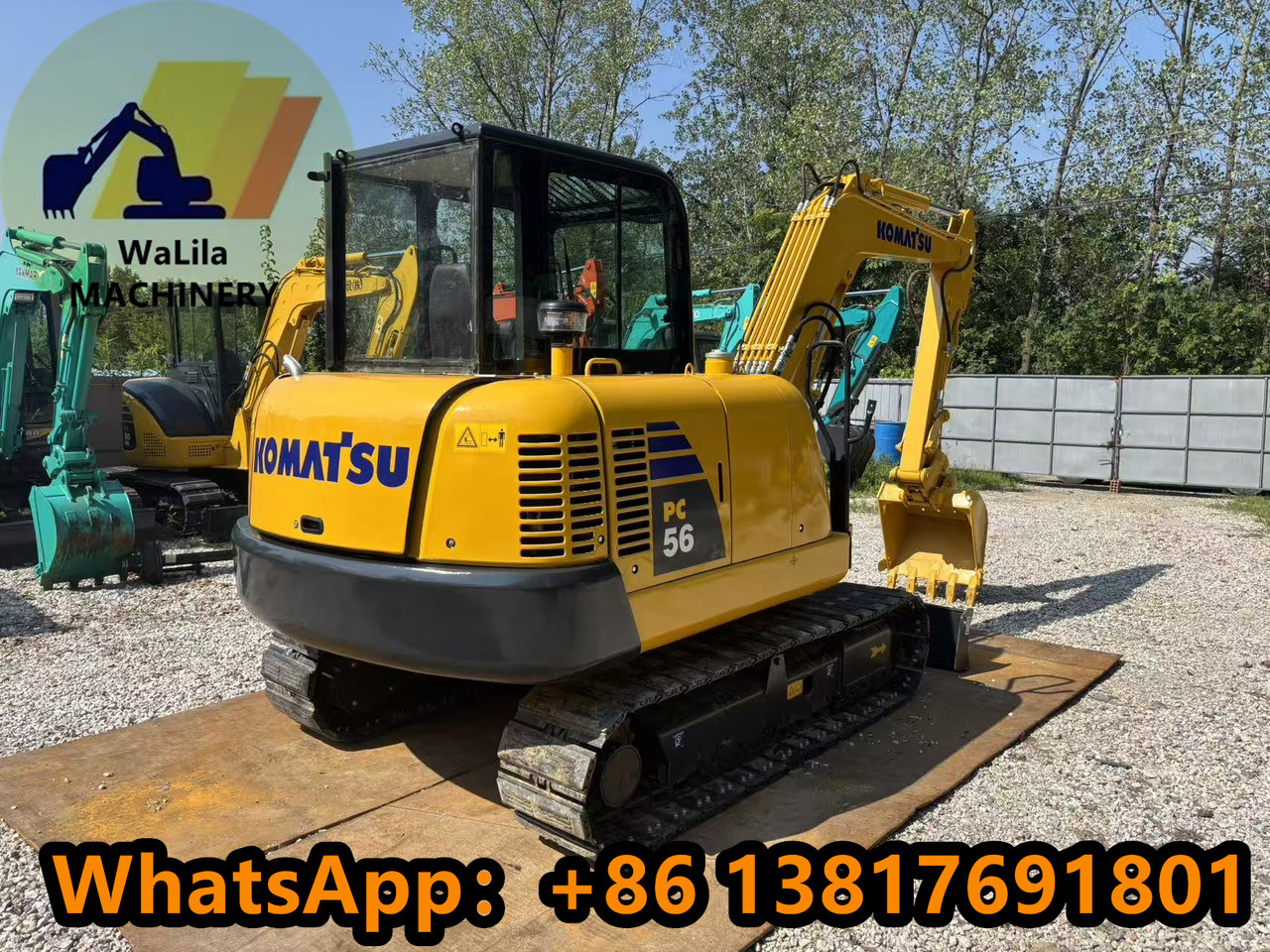 Komatsu PC 56-7 PC56-7 - حفارة مصغرة: صور 4 Komatsu PC 56-7 PC56-7 - حفارة مصغرة: صور 4