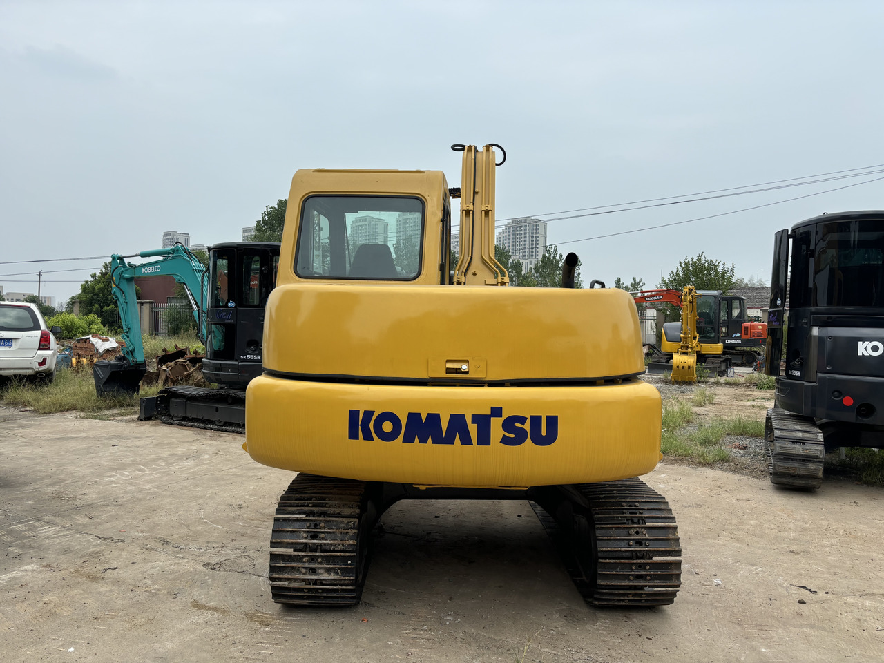 Komatsu PC 60-7 - حفارة مصغرة: صور 4 Komatsu PC 60-7 - حفارة مصغرة: صور 4