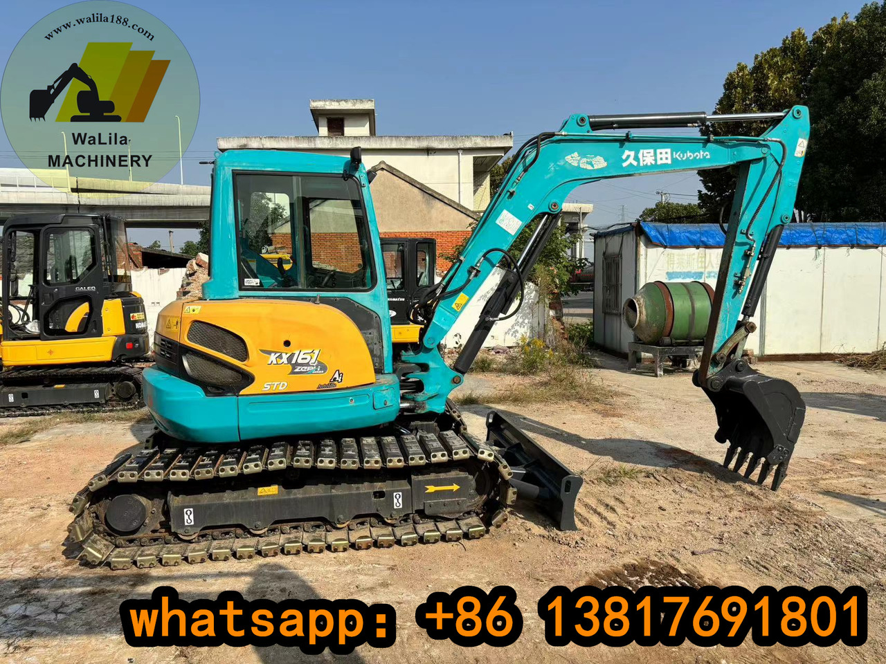 Kubota KX 161 KX161 KX155 KX163 - حفارة مصغرة: صور 1 Kubota KX 161 KX161 KX155 KX163 - حفارة مصغرة: صور 1