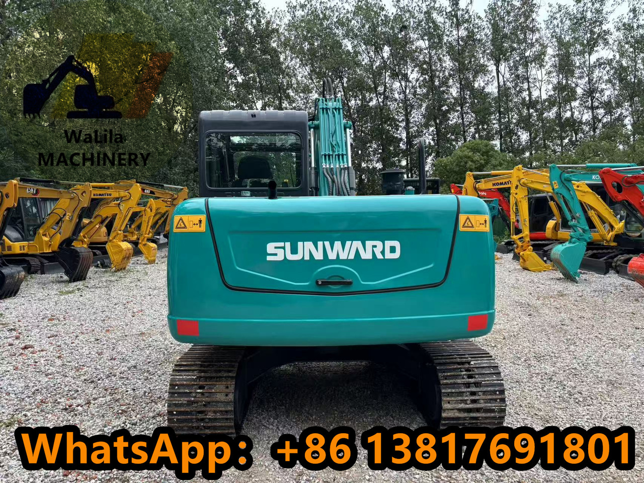 حفارة مصغرة SUNWARD SWE 90: صور 7