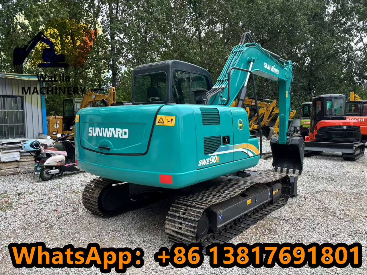 حفارة مصغرة SUNWARD SWE 90: صور 6