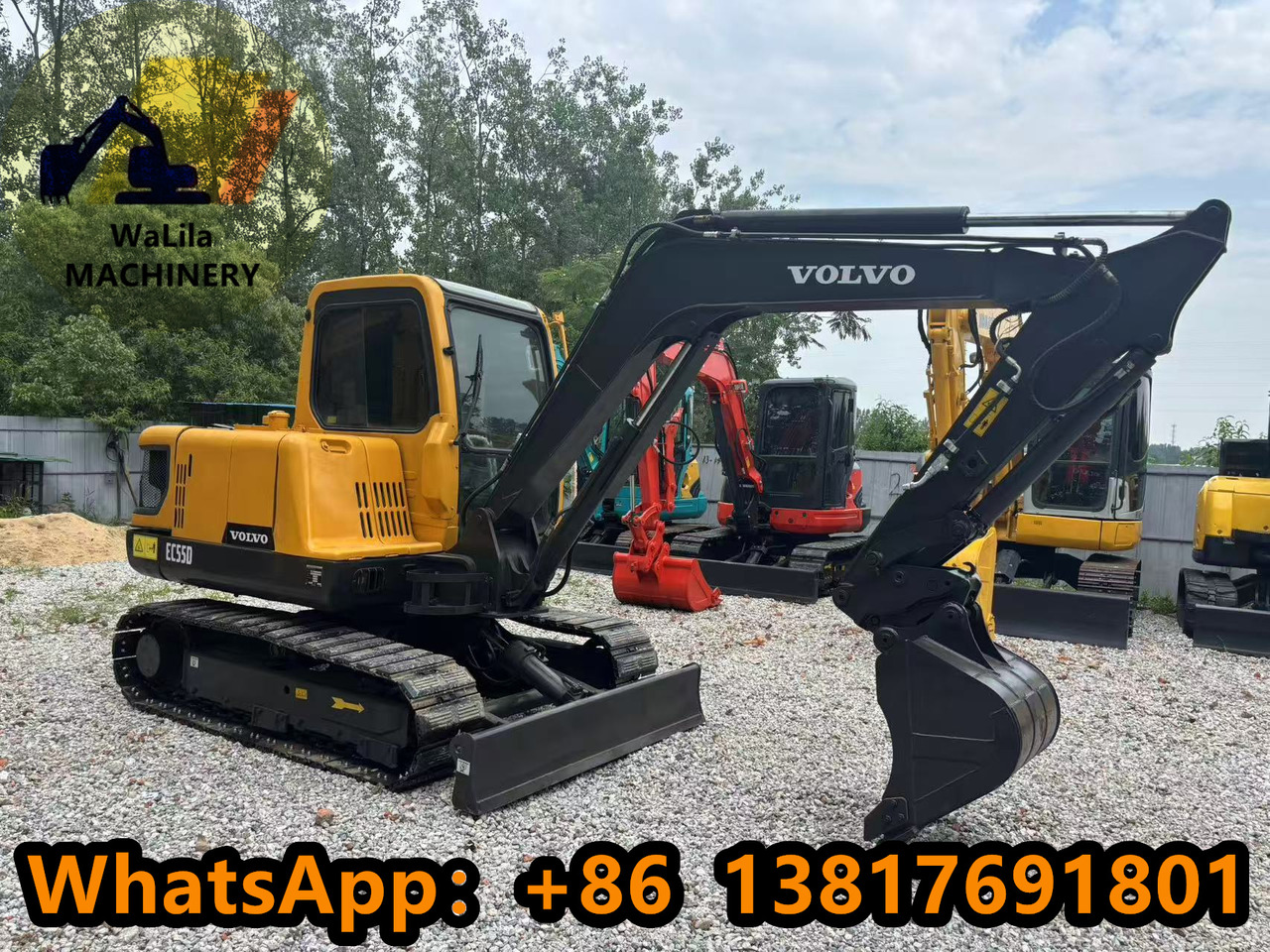 VOLVO EC55 - حفارة مصغرة: صور 4 VOLVO EC55 - حفارة مصغرة: صور 4