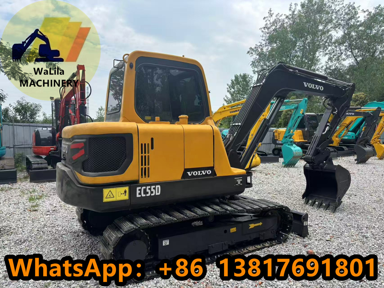 VOLVO EC55 - حفارة مصغرة: صور 3 VOLVO EC55 - حفارة مصغرة: صور 3