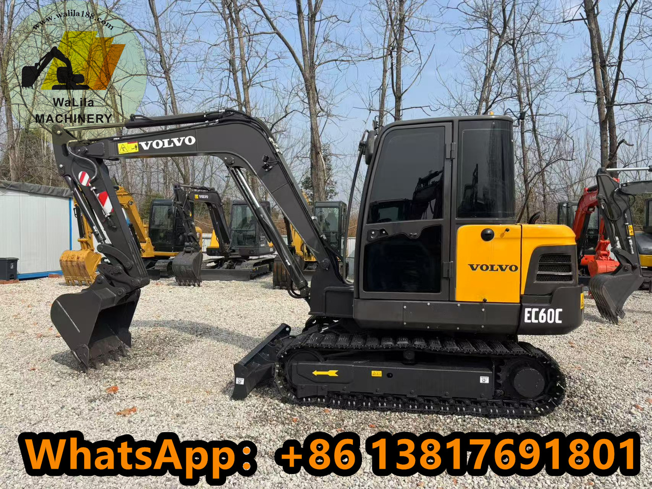 VOLVO EC60 - حفارة مصغرة: صور 3 VOLVO EC60 - حفارة مصغرة: صور 3