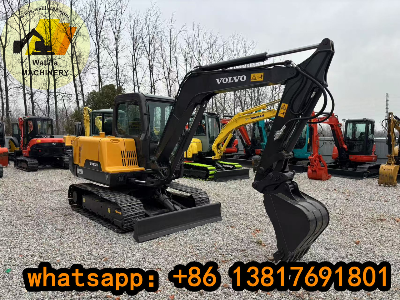 حفارة مصغرة Volvo EC55D: صور 6