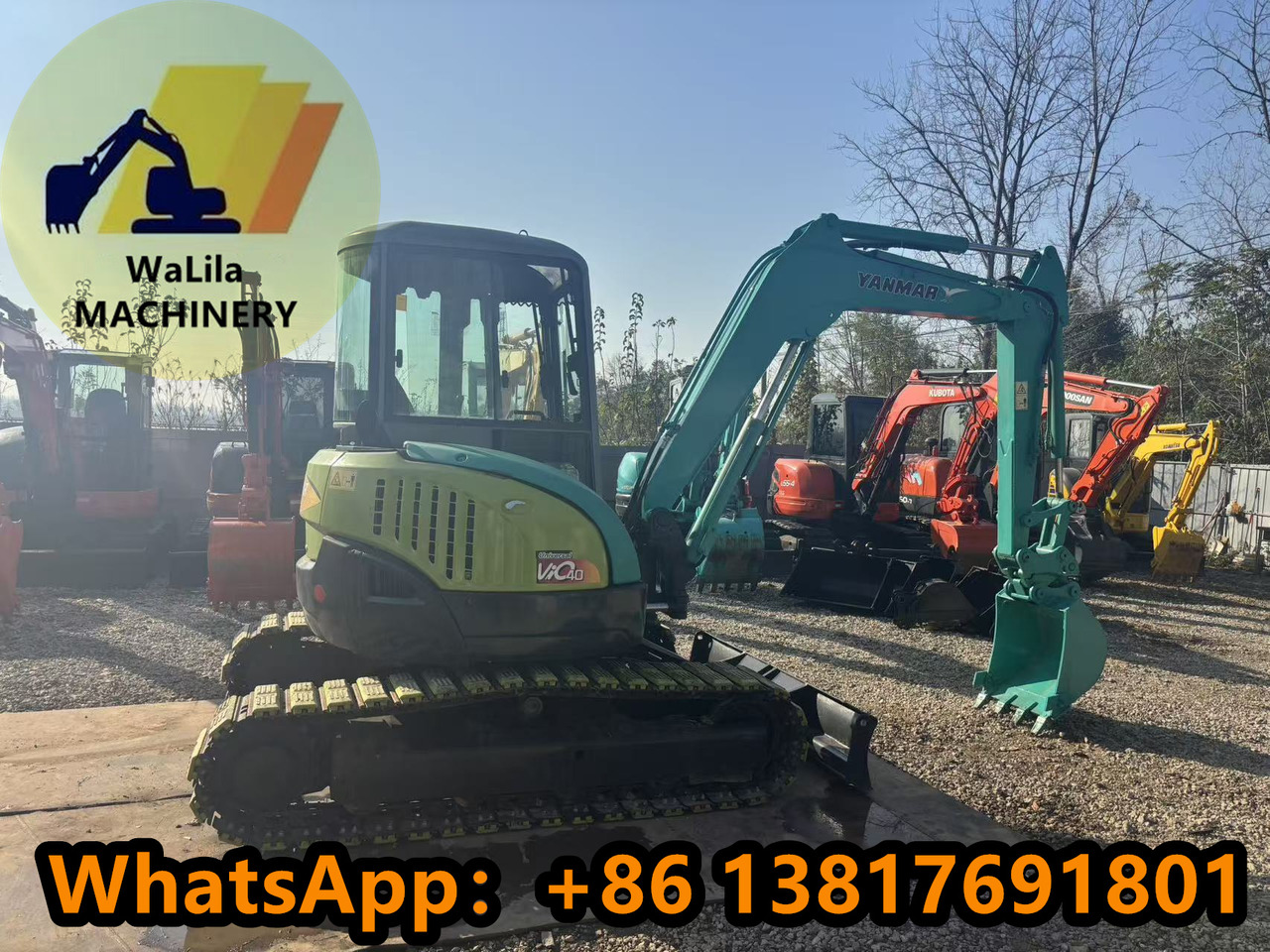YANMAR vio40 - حفارة مصغرة: صور 1 YANMAR vio40 - حفارة مصغرة: صور 1