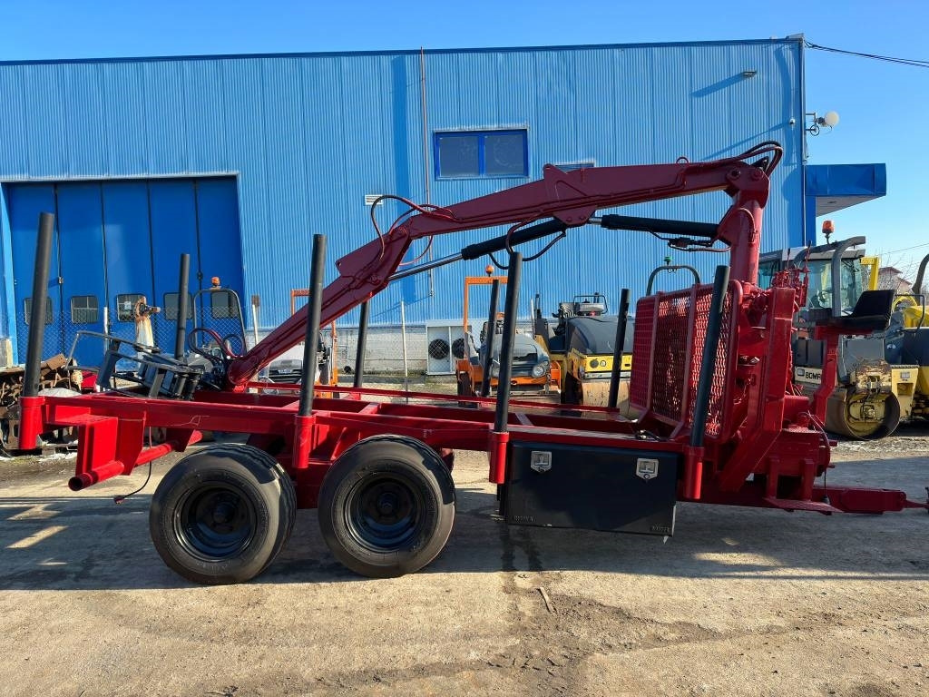 Fliegl Twin Axle - مقطورة اخشاب: صور 1 Fliegl Twin Axle - مقطورة اخشاب: صور 1