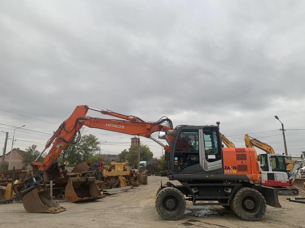 Hitachi ZX 145 W-3+SMP Rototilt - حفارة على عجلات: صور 2 Hitachi ZX 145 W-3+SMP Rototilt - حفارة على عجلات: صور 2