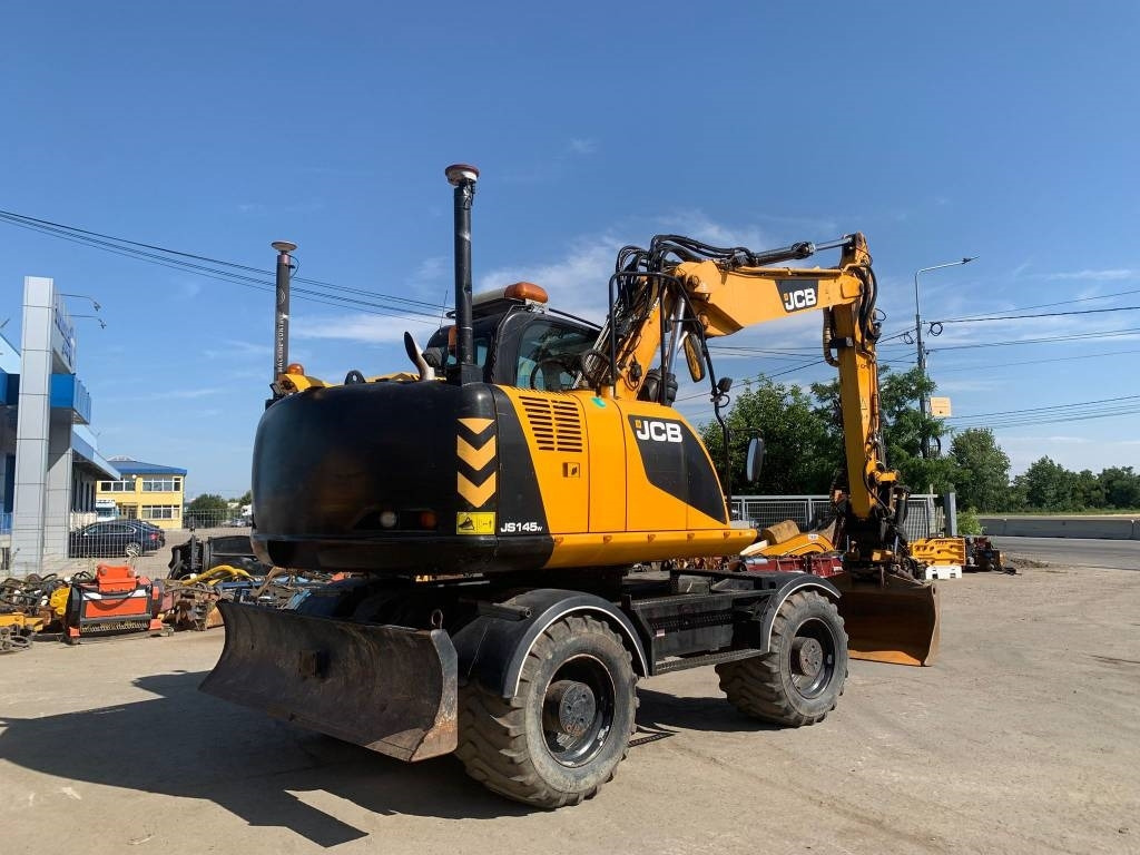 JCB JS 145 W+Engcon Rototilt+Sistem Laser 2D Leica Ico - حفارة على عجلات: صور 4 JCB JS 145 W+Engcon Rototilt+Sistem Laser 2D Leica Ico - حفارة على عجلات: صور 4