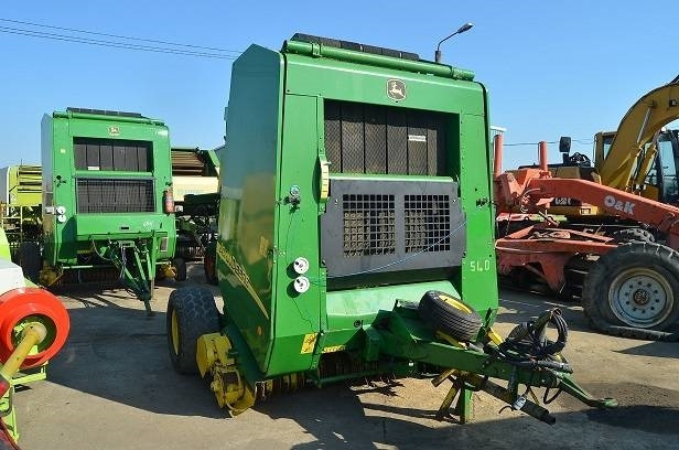 John Deere 592 - مكبس القش الدائري: صور 2 John Deere 592 - مكبس القش الدائري: صور 2