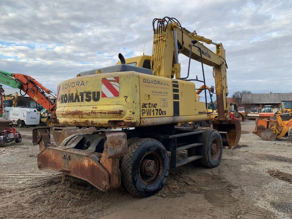 Komatsu PW 170 ES - حفارة على عجلات: صور 4 Komatsu PW 170 ES - حفارة على عجلات: صور 4