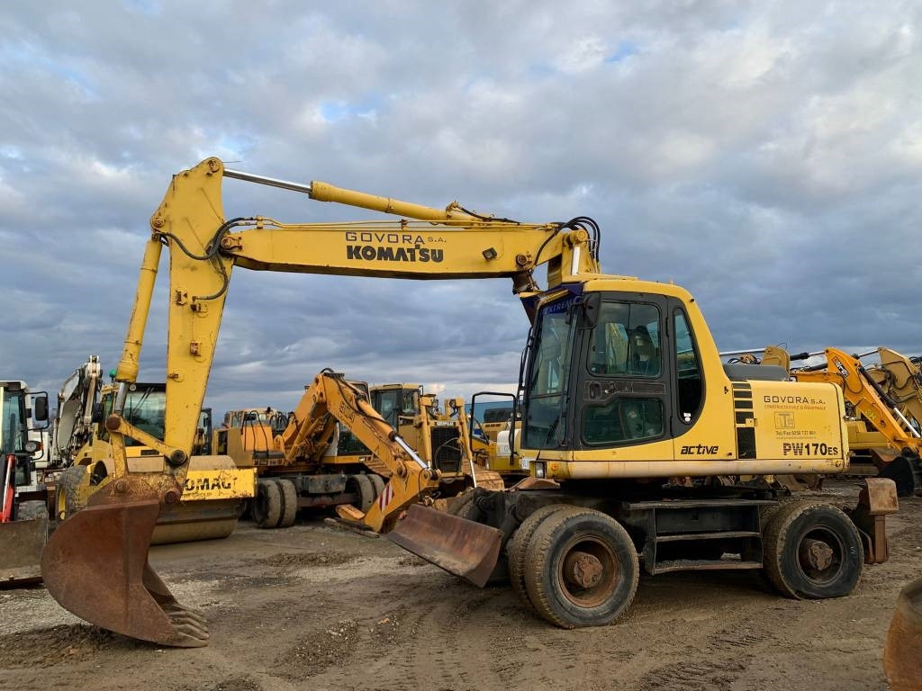 Komatsu PW 170 ES - حفارة على عجلات: صور 2 Komatsu PW 170 ES - حفارة على عجلات: صور 2