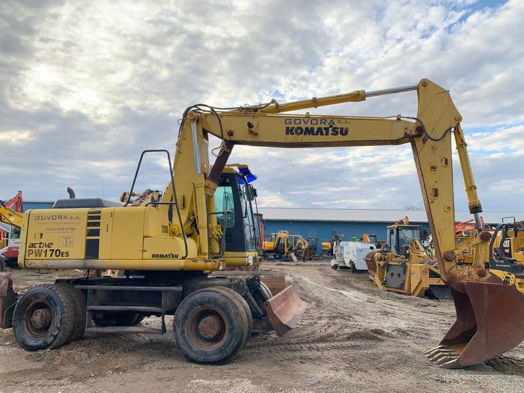 Komatsu PW 170 ES - حفارة على عجلات: صور 5 Komatsu PW 170 ES - حفارة على عجلات: صور 5