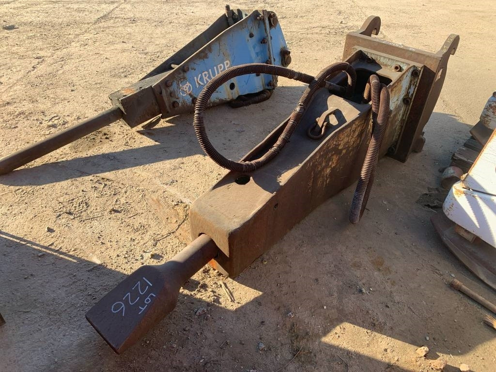 Krupp HM 500 - مطرقة هيدروليكية - آلات البناء: صور 1 Krupp HM 500 - مطرقة هيدروليكية - آلات البناء: صور 1