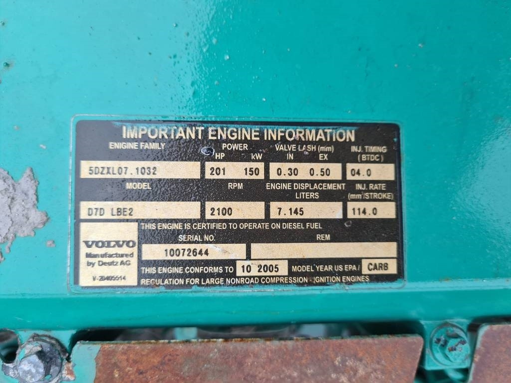 Volvo D7D LBE2 Engine for Volvo L120E, L110E Wheel loade - المحرك - آلات البناء: صور 3 Volvo D7D LBE2 Engine for Volvo L120E, L110E Wheel loade - المحرك - آلات البناء: صور 3