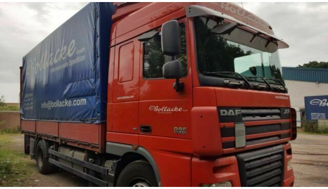 DAF 105-410 XF Plane Spriegel German Truck - شاحنة ستارة: صور 1 DAF 105-410 XF Plane Spriegel German Truck - شاحنة ستارة: صور 1