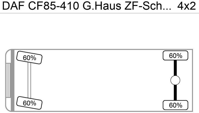 DAF CF85-410 G.Haus ZF-Schalter German Truck - الشاسيه شاحنة: صور 4 DAF CF85-410 G.Haus ZF-Schalter German Truck - الشاسيه شاحنة: صور 4
