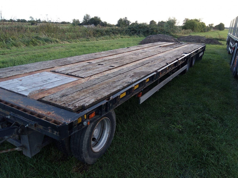 Langendorf 3 Achser Anhänger 9,4m Aufbau - مقطورات مسطحة: صور 2 Langendorf 3 Achser Anhänger 9,4m Aufbau - مقطورات مسطحة: صور 2