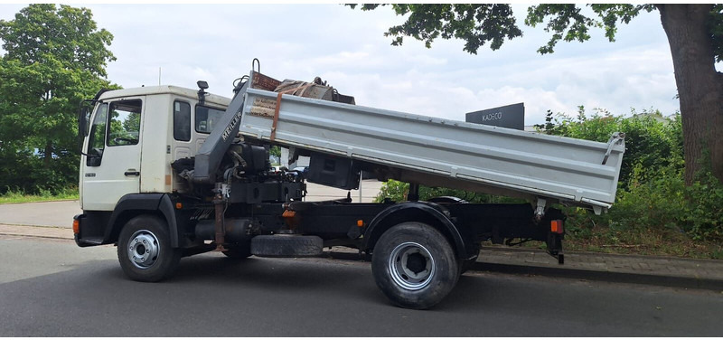 MAN 10.163 Kipper mit Kran+Greifer - قلابات: صور 2 MAN 10.163 Kipper mit Kran+Greifer - قلابات: صور 2