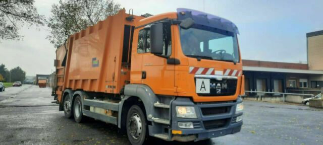 MAN 26.320 Müllwagen Faun Variopress - شاحنة القمامة: صور 1 MAN 26.320 Müllwagen Faun Variopress - شاحنة القمامة: صور 1