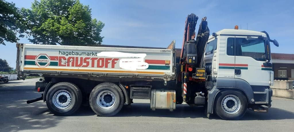 MAN TGS 26.400 Kipper Mit Kran/Funk - قلابات, شاحنة كرين: صور 4 MAN TGS 26.400 Kipper Mit Kran/Funk - قلابات, شاحنة كرين: صور 4