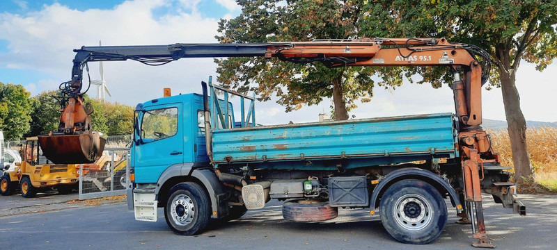 Mercedes-Benz 1828K 4x2 Kipper KRAN+Funk/Greifer - قلابات, شاحنة كرين: صور 3 Mercedes-Benz 1828K 4x2 Kipper KRAN+Funk/Greifer - قلابات, شاحنة كرين: صور 3