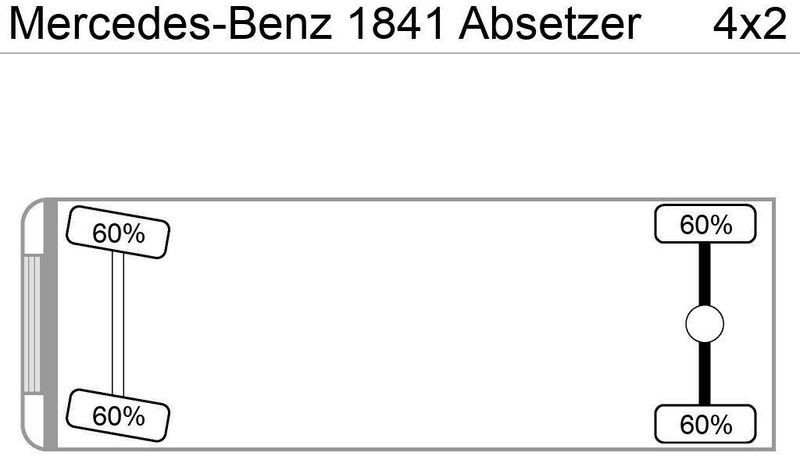 Mercedes-Benz 2641 Absetzer 6x2 Blatt/Luft Klima AHK - شاحنات قابلة للفك شاحنة: صور 4 Mercedes-Benz 2641 Absetzer 6x2 Blatt/Luft Klima AHK - شاحنات قابلة للفك شاحنة: صور 4
