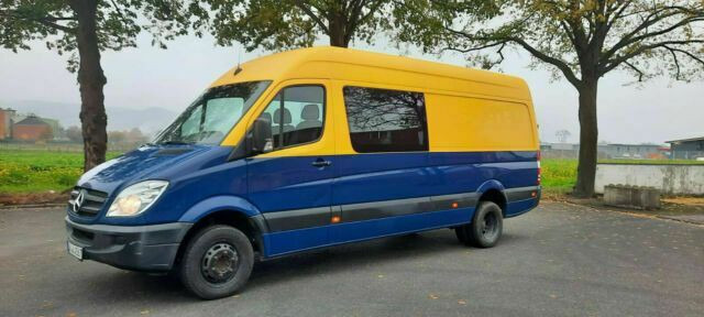 Mercedes-Benz 513CDI Sprinter Doka Maxi - فان, الشاحنات الصغيرة كابينة مزدوجة: صور 1 Mercedes-Benz 513CDI Sprinter Doka Maxi - فان, الشاحنات الصغيرة كابينة مزدوجة: صور 1