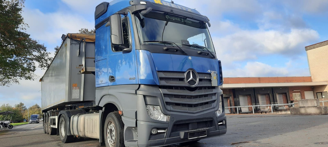 Mercedes-Benz Actros 1843LS 4x2 G.Haus/Hochdach Kipphyd./2-Kre - شاحنة جرار: صور 1 Mercedes-Benz Actros 1843LS 4x2 G.Haus/Hochdach Kipphyd./2-Kre - شاحنة جرار: صور 1