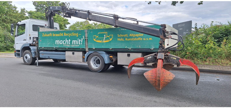 Mercedes-Benz Atego 1529 - شاحنات مسطحة, شاحنة كرين: صور 2 Mercedes-Benz Atego 1529 - شاحنات مسطحة, شاحنة كرين: صور 2