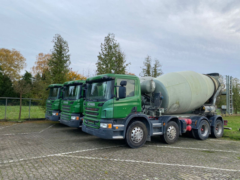 Scania 2x P360 Betonmischer 8x4 Blatt/Blatt E6 2 stück - شاحنة خلاطة خرسانة: صور 4 Scania 2x P360 Betonmischer 8x4 Blatt/Blatt E6 2 stück - شاحنة خلاطة خرسانة: صور 4