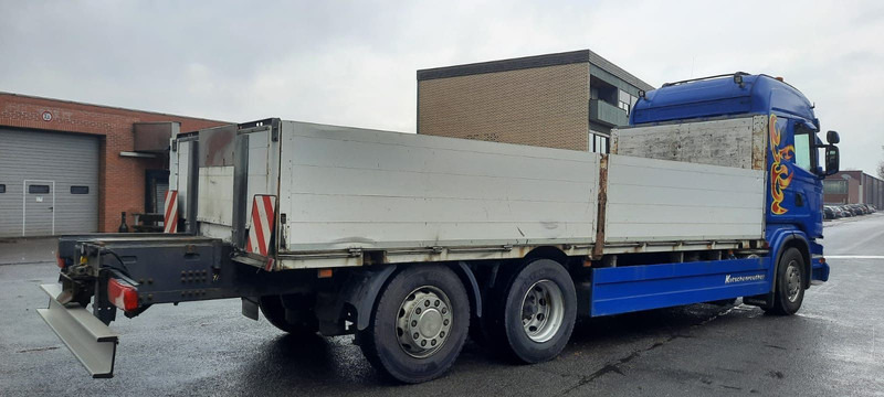 Scania G440 Pritsche 6x2 Kran am Heck vor - شاحنات مسطحة, شاحنة كرين: صور 4 Scania G440 Pritsche 6x2 Kran am Heck vor - شاحنات مسطحة, شاحنة كرين: صور 4