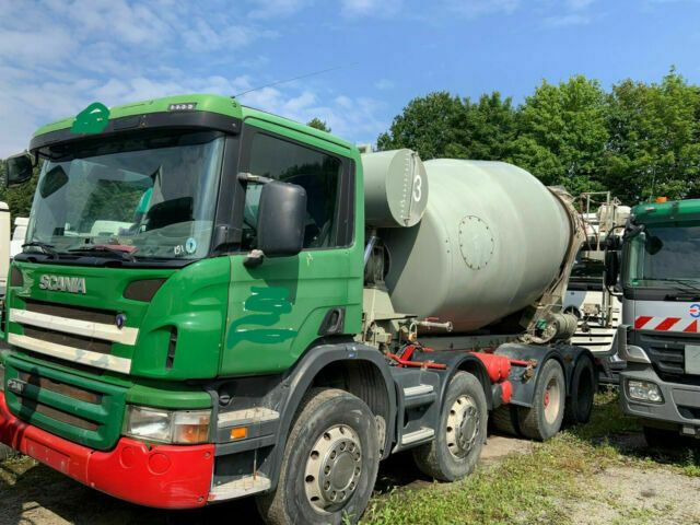 Scania P340PS 8x4 Blatt/Blatt 1-Hand - شاحنة خلاطة خرسانة: صور 2 Scania P340PS 8x4 Blatt/Blatt 1-Hand - شاحنة خلاطة خرسانة: صور 2