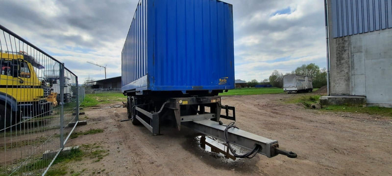 Schmitz Cargobull Containeranhänger mit Container - شاحنات الحاويات/ جسم علوي قابل للتغيير مقطورة: صور 4 Schmitz Cargobull Containeranhänger mit Container - شاحنات الحاويات/ جسم علوي قابل للتغيير مقطورة: صور 4