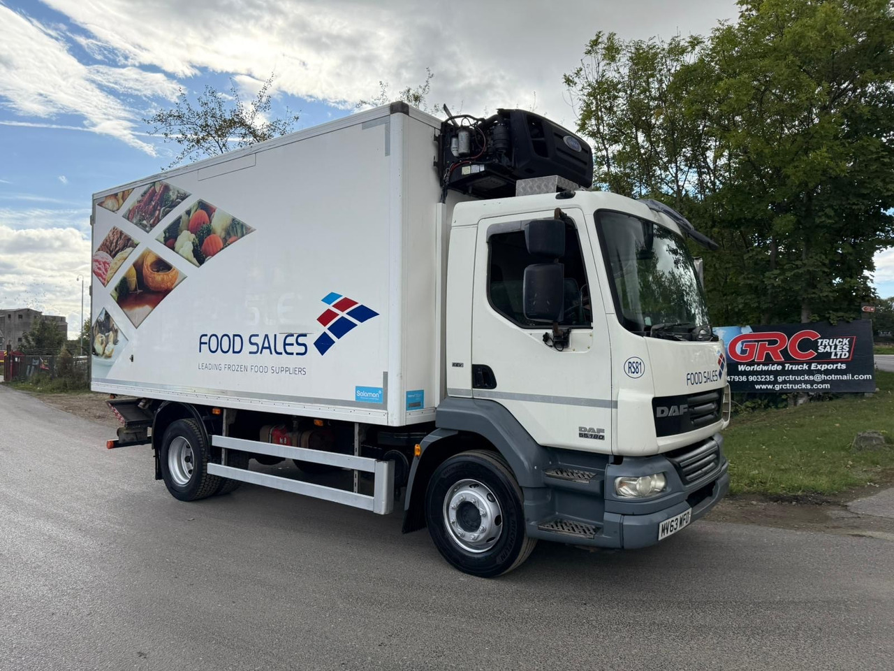 مبردة شاحنة 2013 DAF LF 55 Refrigerated Truck: صور 14