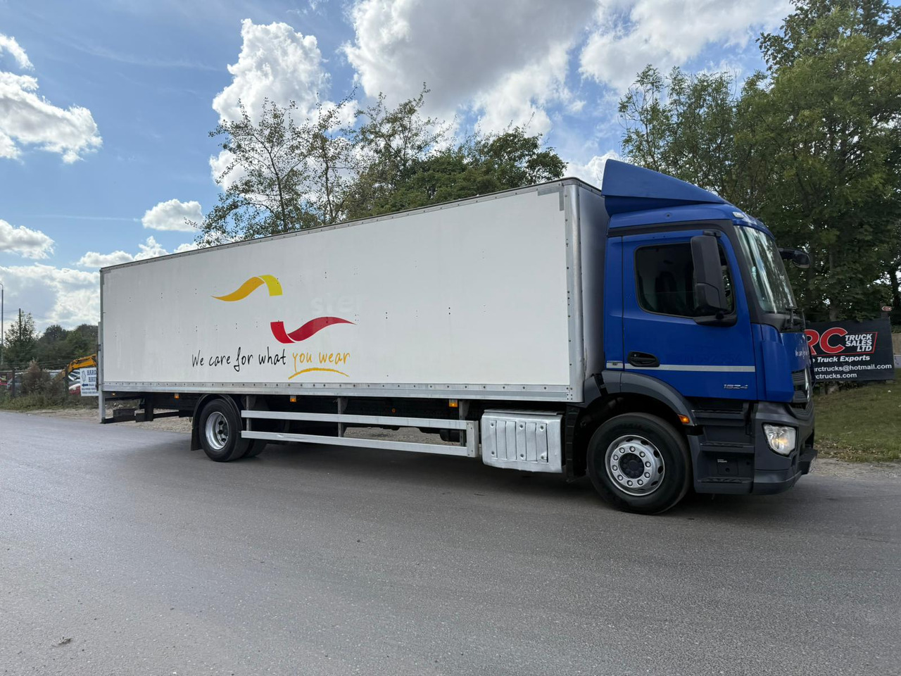 بصندوق مغلق شاحنة 2016 Mercedes Antos 1824 Rigid Truck: صور 14