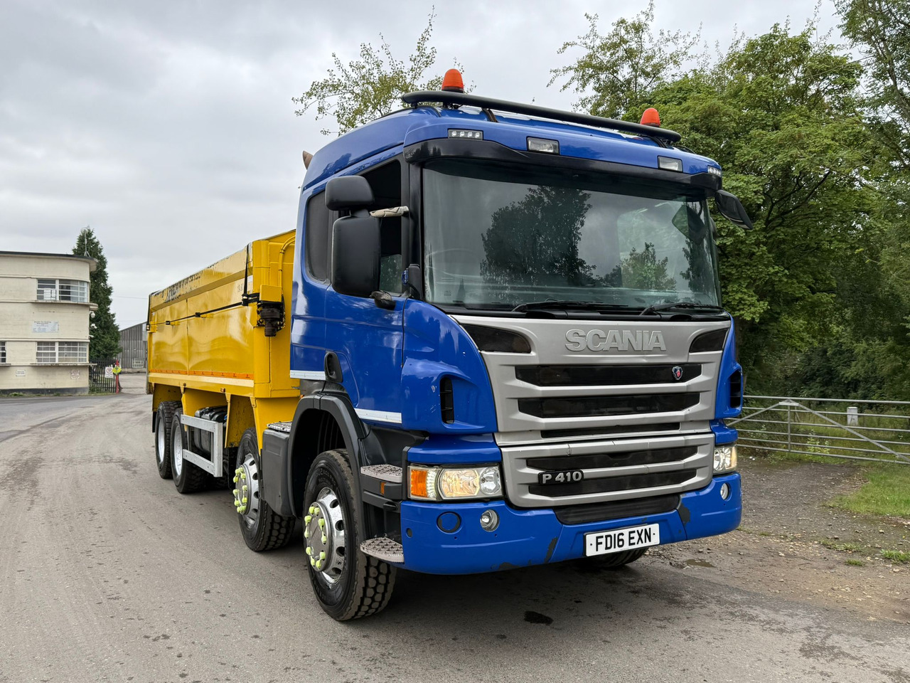 2016 Scania P410 Tipper Truck - قلابات: صور 3 2016 Scania P410 Tipper Truck - قلابات: صور 3