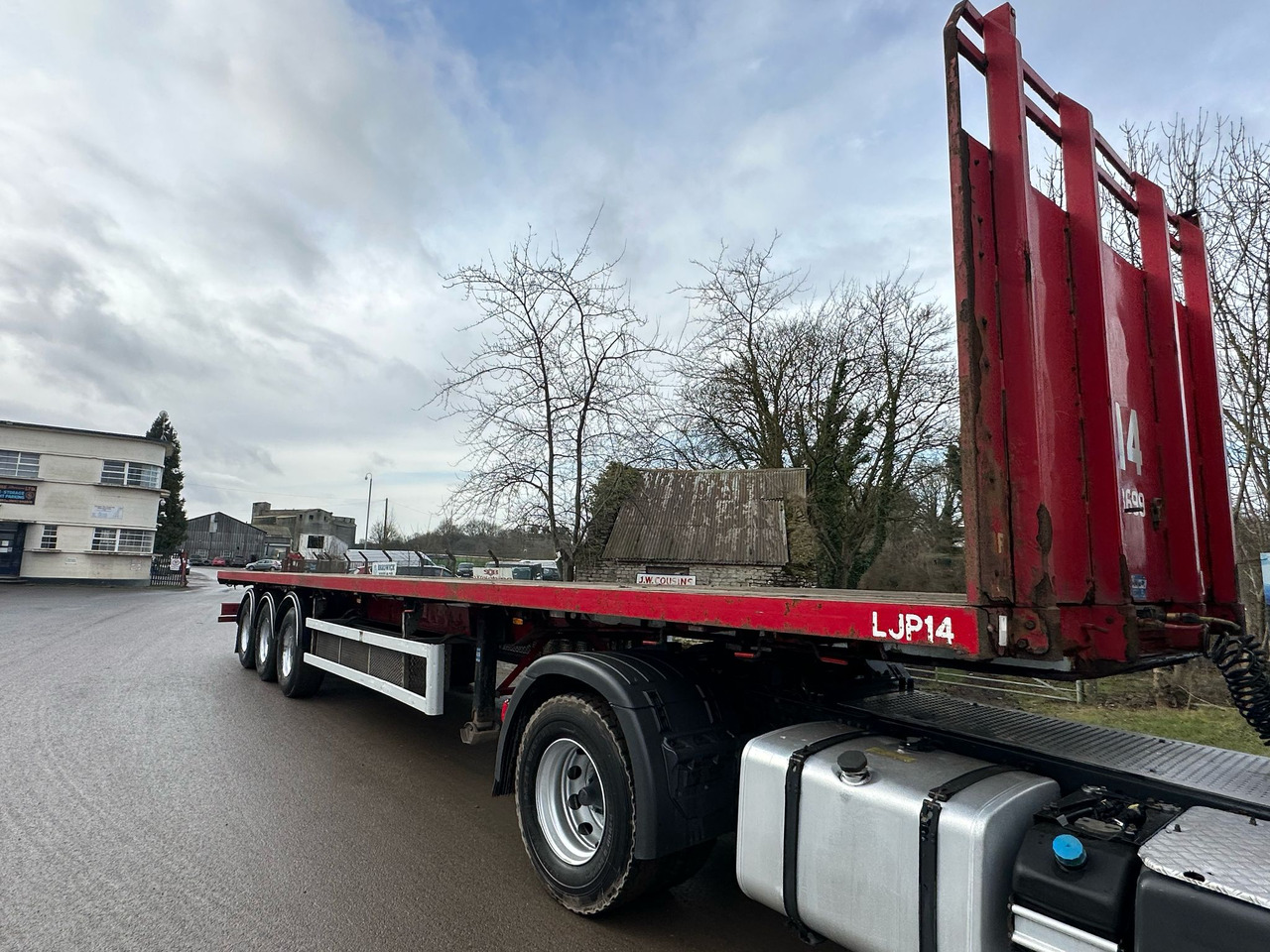 SDC triaxle Trailer - نصف مقطورة مسطحة: صور 5 SDC triaxle Trailer - نصف مقطورة مسطحة: صور 5