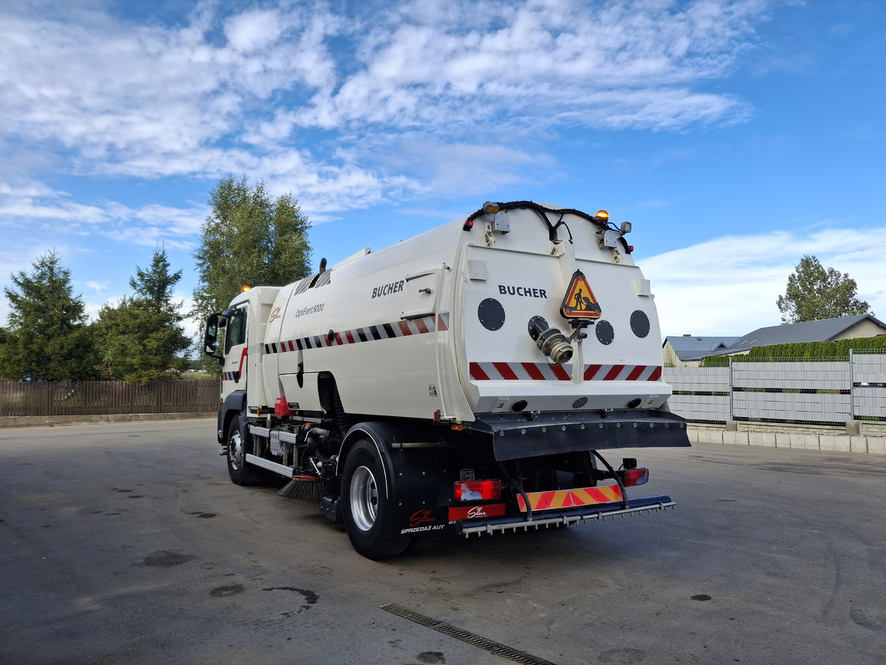 MAN TGS 18.320 Zamiatarka Kehrmaschine BUCHER OptiFant 8000 Karcher Euro 6 PM10 L/R Hochdruckreinigung - سياره كنس شوارع: صور 3 MAN TGS 18.320 Zamiatarka Kehrmaschine BUCHER OptiFant 8000 Karcher Euro 6 PM10 L/R Hochdruckreinigung - سياره كنس شوارع: صور 3