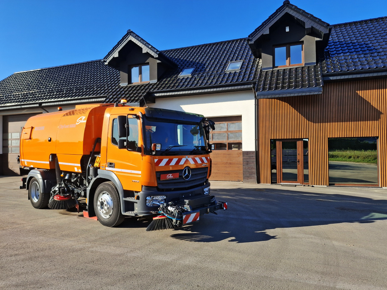 MERCEDES-BENZ Atego 1523 Zamiatarka Kehrmaschine BUCHER CityFant 6000 Euro 6 PM10 L/R Rura Do Liści - سياره كنس شوارع: صور 1 MERCEDES-BENZ Atego 1523 Zamiatarka Kehrmaschine BUCHER CityFant 6000 Euro 6 PM10 L/R Rura Do Liści - سياره كنس شوارع: صور 1