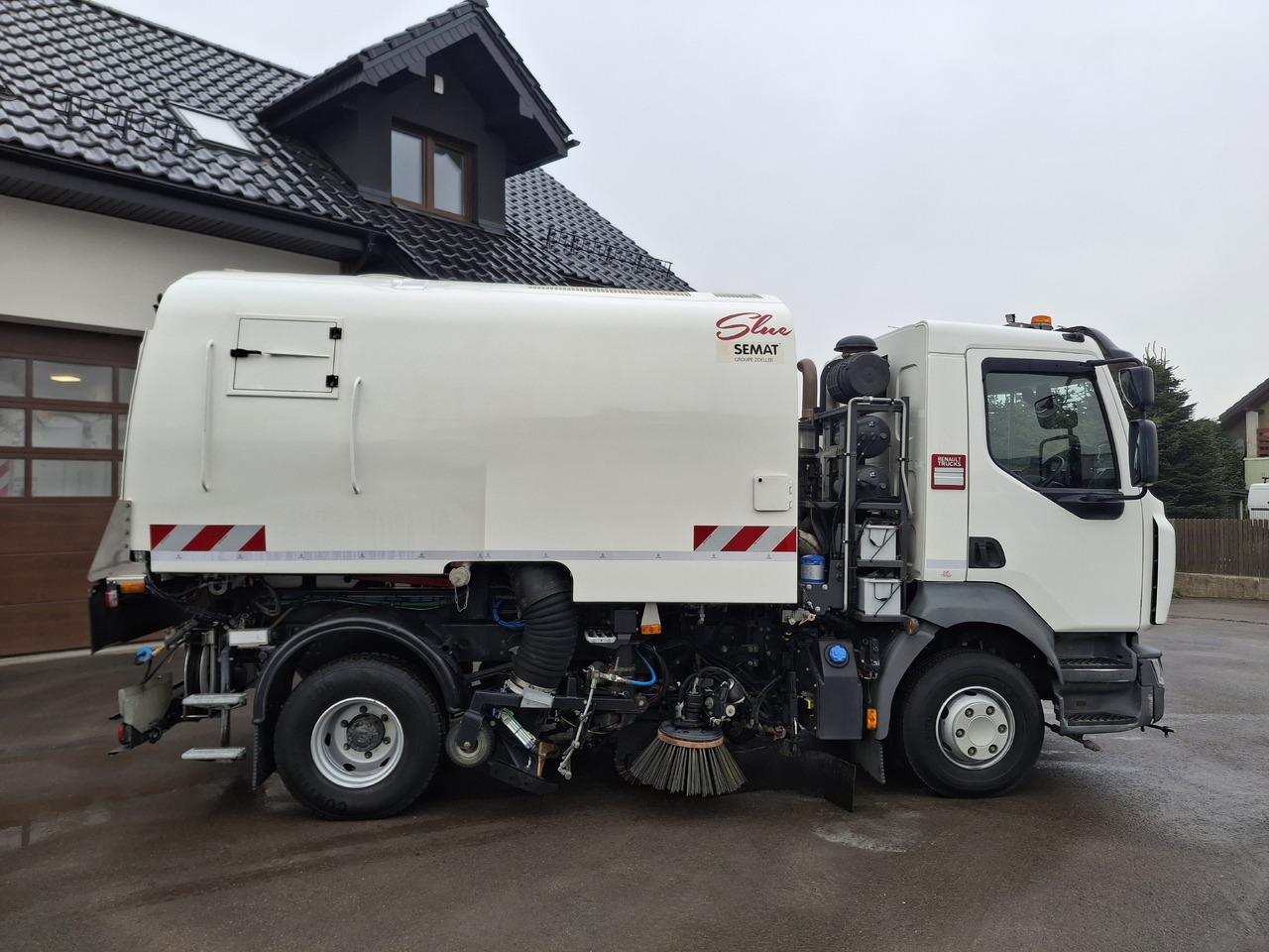 RENAULT D12 Zamiatarka Kehrmaschine SEMAT Zoeller Faun Karcher Euro 6 PM10 L/R 2017r - سياره كنس شوارع: صور 5 RENAULT D12 Zamiatarka Kehrmaschine SEMAT Zoeller Faun Karcher Euro 6 PM10 L/R 2017r - سياره كنس شوارع: صور 5