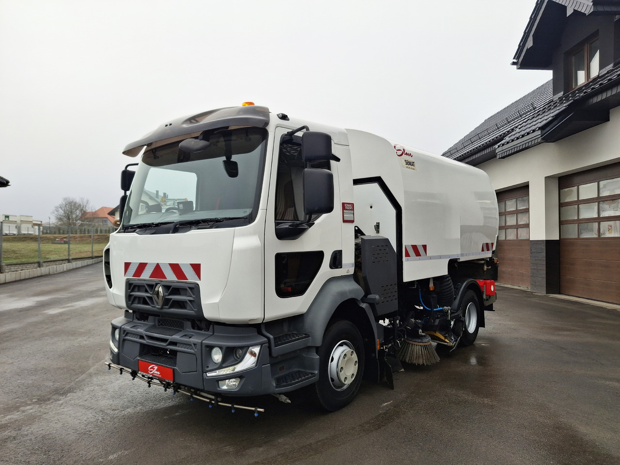 RENAULT D12 Zamiatarka Kehrmaschine SEMAT Zoeller Faun Karcher Euro 6 PM10 L/R 2017r - سياره كنس شوارع: صور 2 RENAULT D12 Zamiatarka Kehrmaschine SEMAT Zoeller Faun Karcher Euro 6 PM10 L/R 2017r - سياره كنس شوارع: صور 2