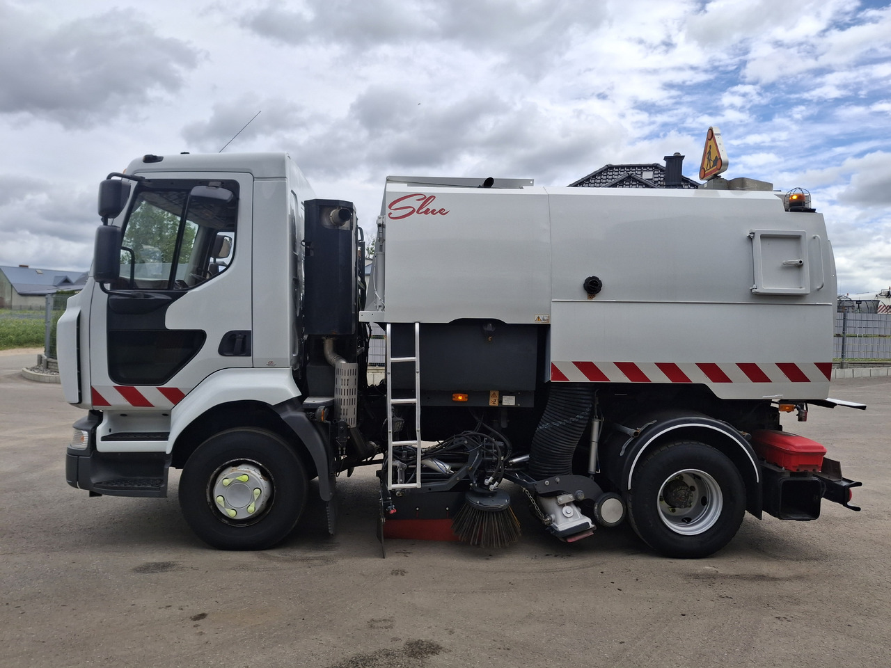 سياره كنس شوارع RENAULT Midlum 220 Zamiatarka Kehrmaschine Johnston L/R 2 Motoren 2 Silniki: صور 10