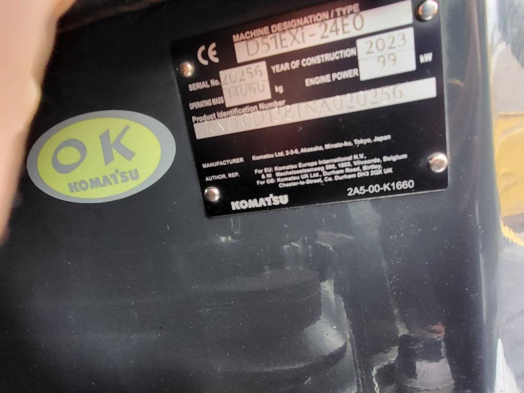 بلدوزر Komatsu D 51 EXi/PXi-24: صور 7